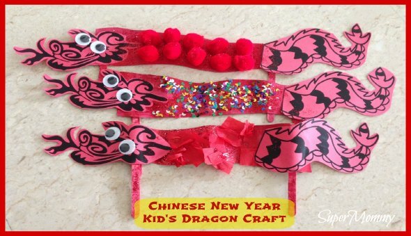 Chinese New Year Kid’s Dragon Craft