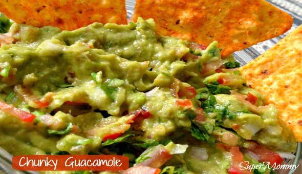 Chunky Guacamole Recipe – A Healthy Food For Kids & Adults
