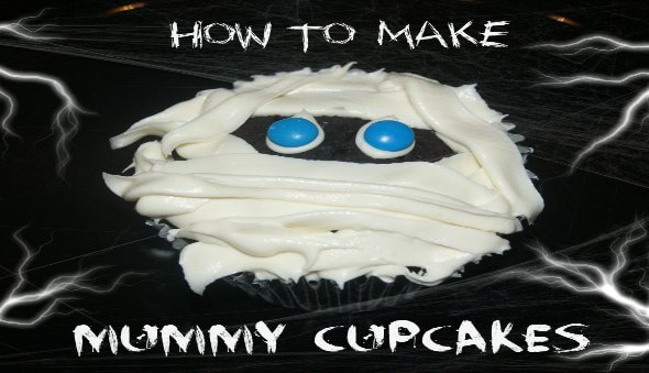 How To Make “Mummy” Cupcakes