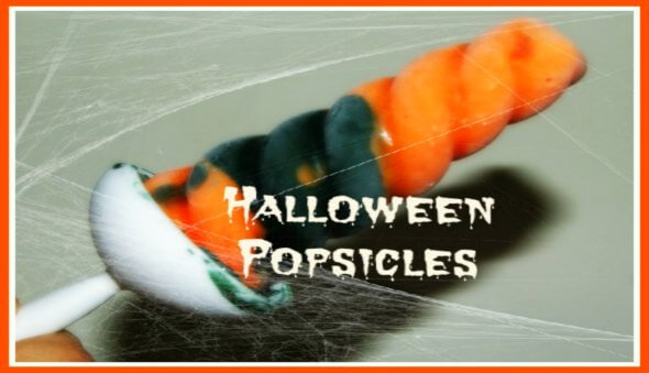 How to Make “Healthy” Halloween Popsicles