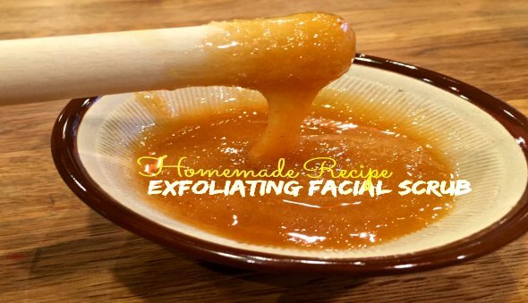 Natural Exfoliating Facial Scrub Recipe
