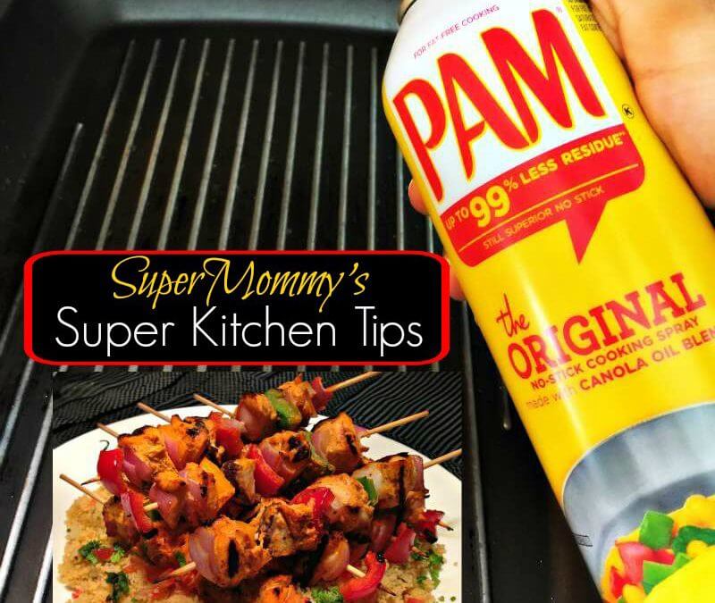 Super ‘Kitchen Tips’ using PAM Cooking Spray