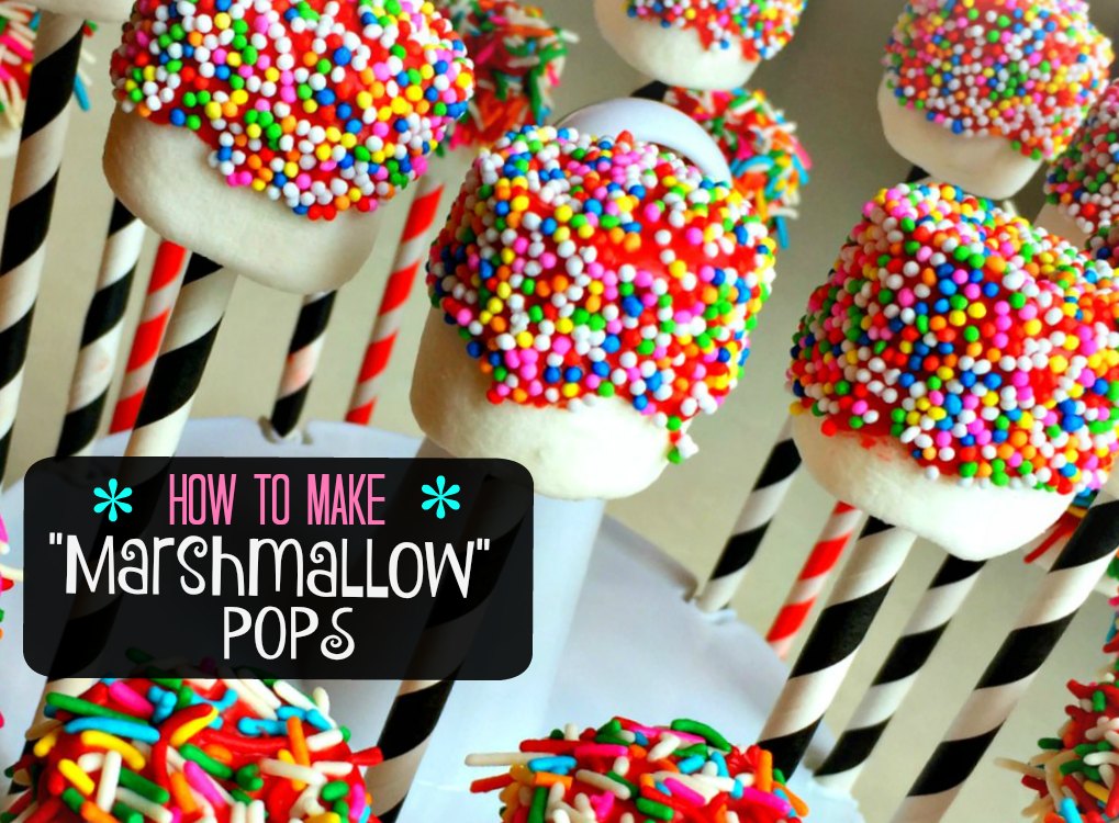 How to Make Marshmallow Cake Pops Birthday Party