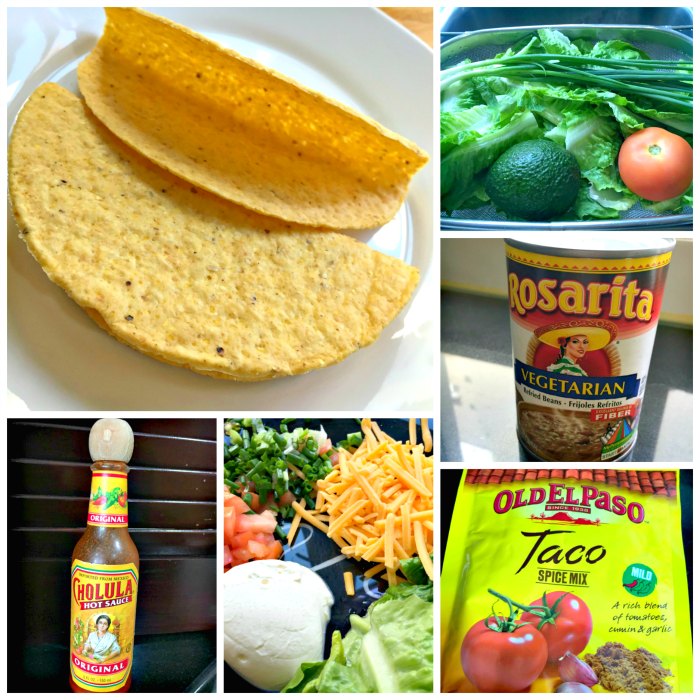 Easy Quick Mexican Taco Recipe Dinner Idea Picky Eater Kids Child Friendly Family Meal Healthy Vegetarian