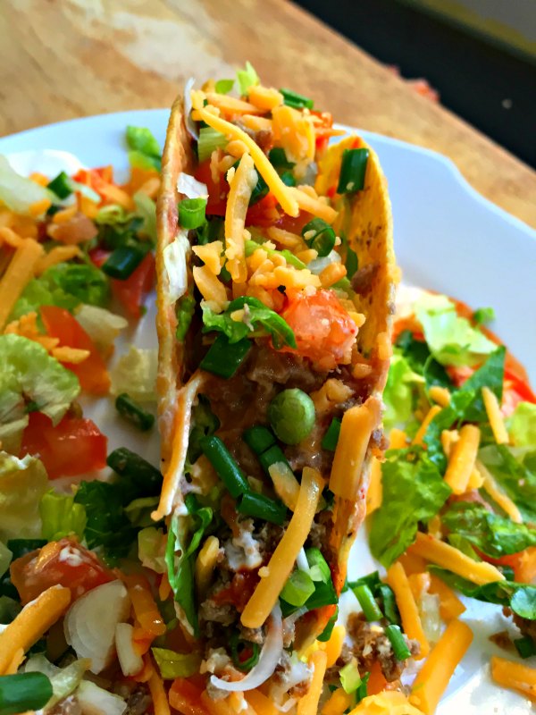 Easy Quick Mexican Taco Recipe Dinner Idea Picky Eater Kids Child Friendly Family Meal Healthy Vegetarian