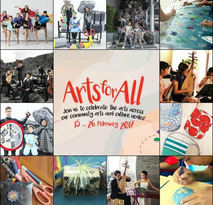 “Arts for All” – Right in Your Own Community!