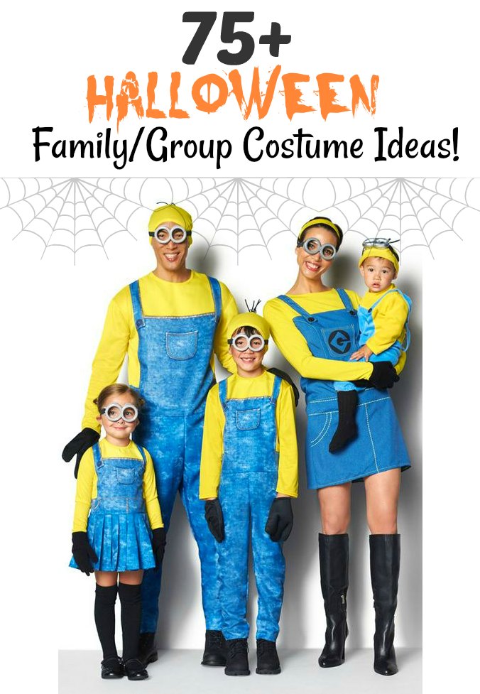 75 Halloween Family Group Costume Ideas