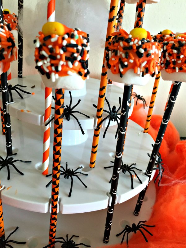 12 Halloween Marshmallow Pop Dessert Party Food Ideas