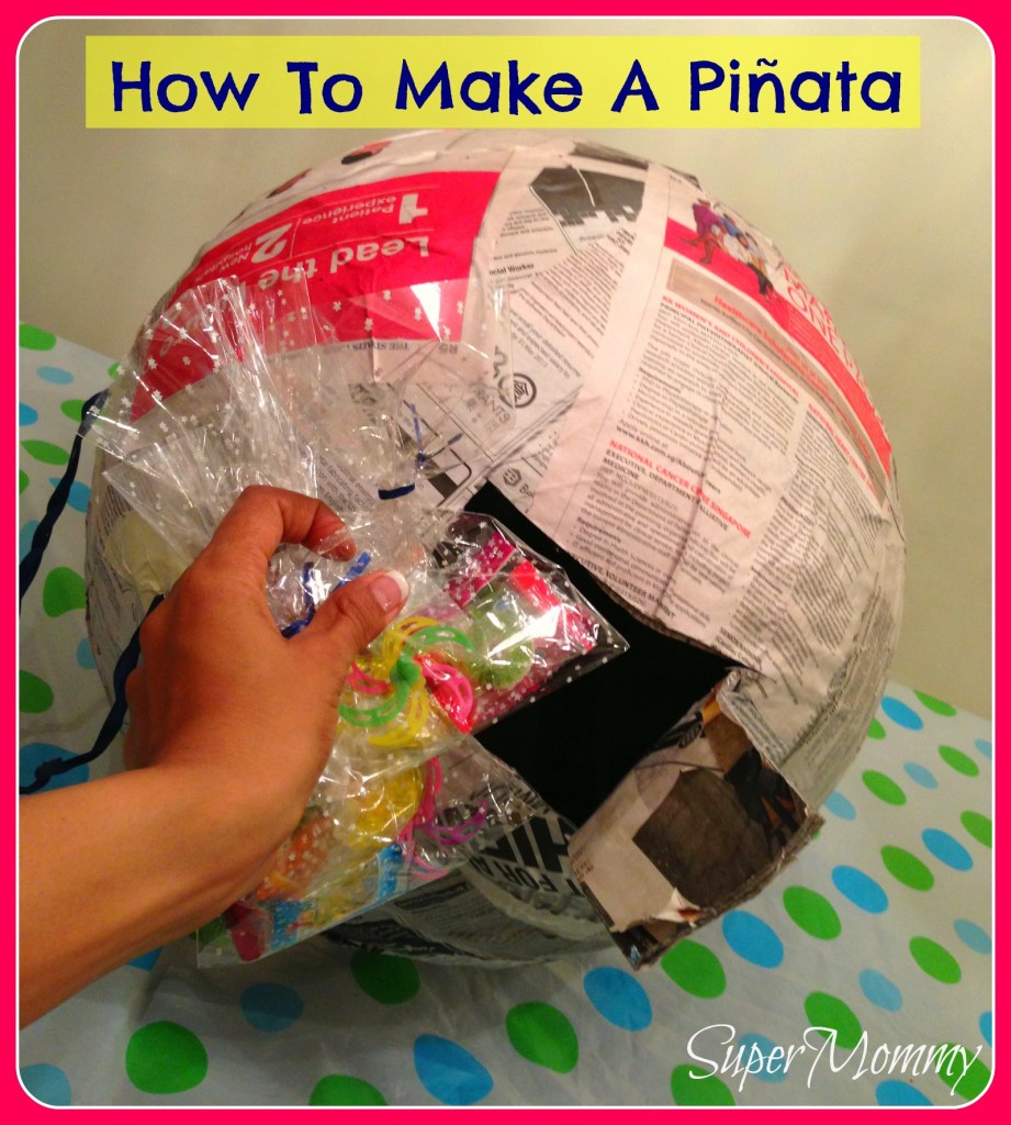 Easy DIY Pinata Step by Step How to Make Homemade Pinata Guide Ideas Pictures