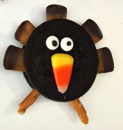 6 Thanksgiving No Bake Easy Turkey Cookie Recipe