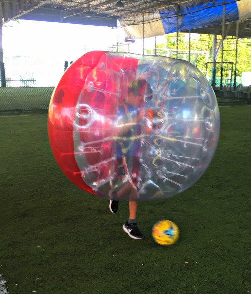 Bubble Soccer Bump Singapore Kids Birthday Party Package 1