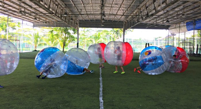 Bubble Soccer Bump Singapore Kids Birthday Party Package Venue 7