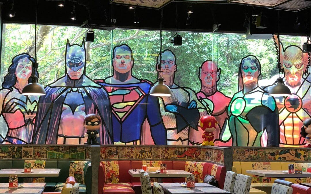 DC Super Heroes Cafe – A Child Friendly Restaurant for Families