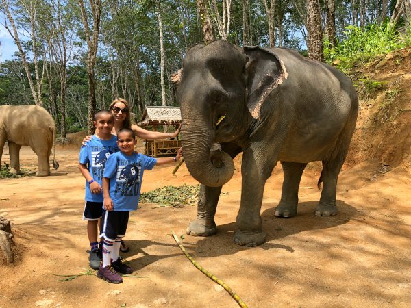 Elephant Jungle Sanctuary Review - Things to do in Phuket Chiang Mai Thailand with Kids, Babies, Toddlers 4