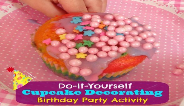 DIY “Cupcake Decorating” Party Activity