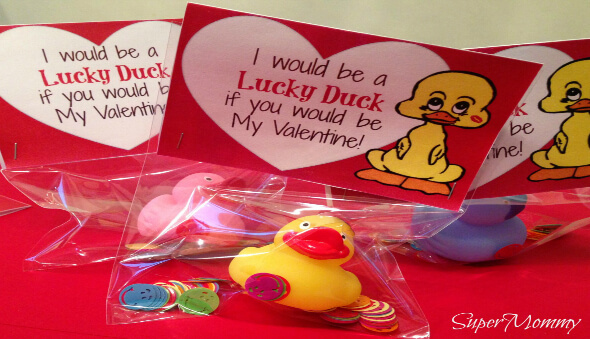 Lucky Duck Valentine's Day Cards / Free Printable
