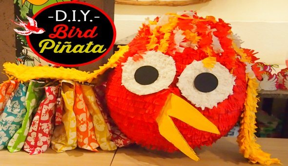 How to Make A Wacky “Bird” Piñata