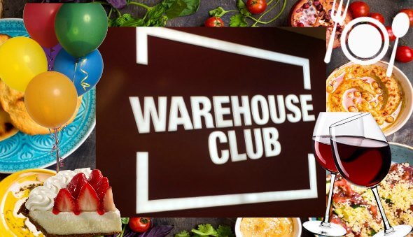 Shop at “Warehouse Club” for all your Party Planning Needs!